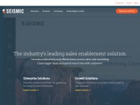 Desktop screenshot for seismic.com
