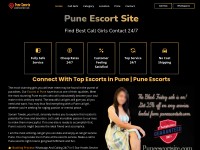 Desktop screenshot for puneescortsite.com