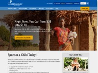 Desktop screenshot for compassion.com