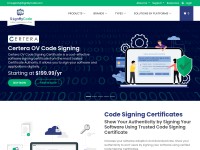 Desktop screenshot for signmycode.com