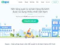 Desktop screenshot for sapo.vn