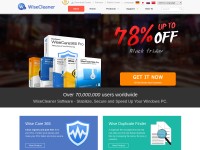 Desktop screenshot for wisecleaner.net