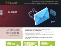 Desktop screenshot for emaildatagroup.net
