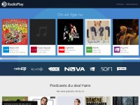 Desktop screenshot for radioplay.dk