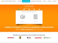 Desktop screenshot for guiapaqueteria.com