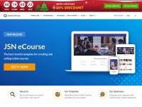 Desktop screenshot for joomlashine.com