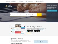 Desktop screenshot for yellowpages.com