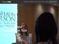 Desktop screenshot for touchmd.com