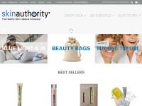 Desktop screenshot for skinauthority.com
