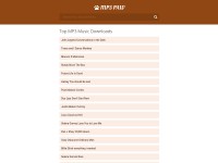 Desktop screenshot for mp3paw.com