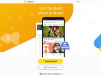 Desktop screenshot for snaptube.com
