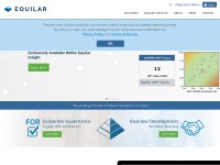 Desktop screenshot for equilar.com