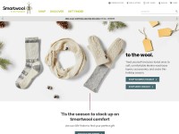 Desktop screenshot for smartwool.com