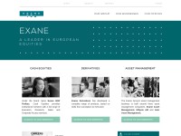 Desktop screenshot for exane.com