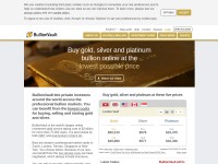 Desktop screenshot for bullionvault.com