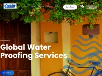 Desktop screenshot for globalwaterproofingservices.com