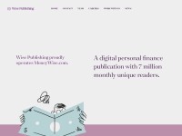 Desktop screenshot for wisepublishing.com