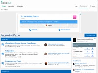 Desktop screenshot for android-hilfe.de