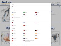 Desktop screenshot for medacta.com