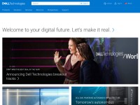 Desktop screenshot for dellemc.com