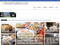 Desktop screenshot for danielfooddiary.com