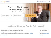 Desktop screenshot for legalmatch.com