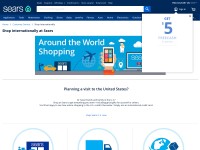 Desktop screenshot for sears.com