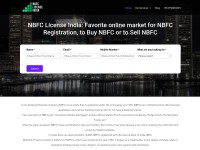 Desktop screenshot for nbfclicenseindia.com