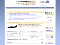 Desktop screenshot for aviation-safety.net