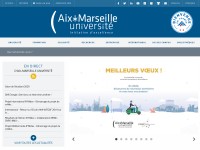 Desktop screenshot for univ-amu.fr