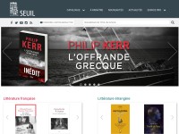 Desktop screenshot for seuil.com