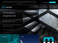 Desktop screenshot for arconic.com