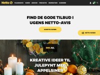 Desktop screenshot for netto.dk