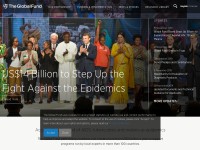 Desktop screenshot for theglobalfund.org