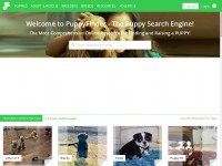 Desktop screenshot for puppyfinder.com