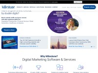 Desktop screenshot for milestoneinternet.com