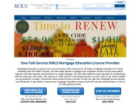 Desktop screenshot for mortgageeducators.com