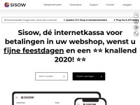 Desktop screenshot for sisow.nl