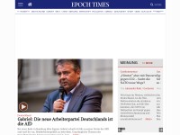 Desktop screenshot for epochtimes.de