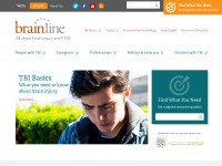 Desktop screenshot for brainline.org