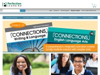 Desktop screenshot for perfectionlearning.com
