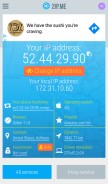How 2ip.me looks like on a mobile device such as an iPhone.
