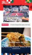 How 2saigon.vn looks like on a mobile device such as an iPhone.