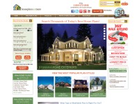 Desktop screenshot for houseplansandmore.com