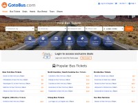 Desktop screenshot for gotobus.com
