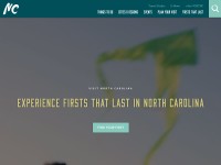 Desktop screenshot for visitnc.com