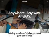 Desktop screenshot for verifone.com