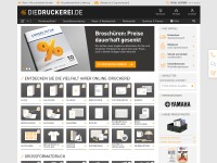 Desktop screenshot for diedruckerei.de