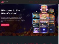 Desktop screenshot for wooscasino.com