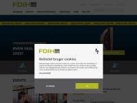Desktop screenshot for fdih.dk